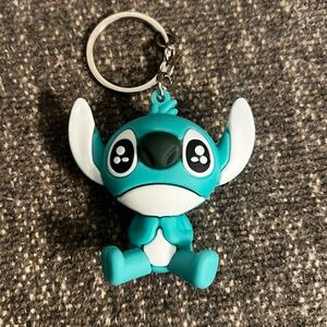 Stitch Teal Blue 2.5” Keychain